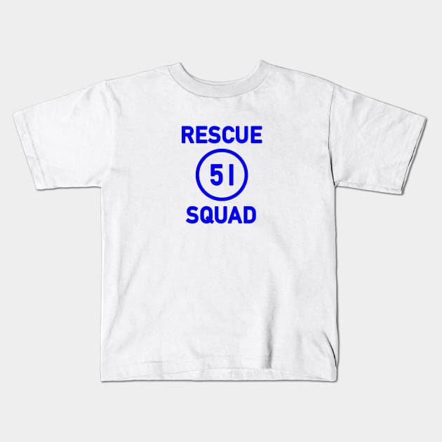 Rescue 51 Kids T-Shirt by Vandalay Industries